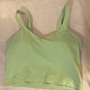 Lululemon vneck cropped tank - Sz 6